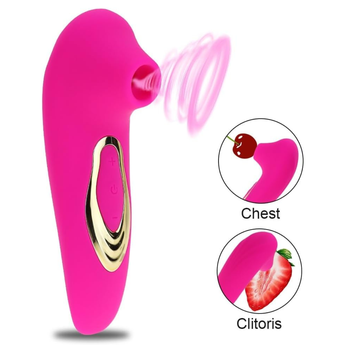 Succionador de clítoris vibrador carga Usb