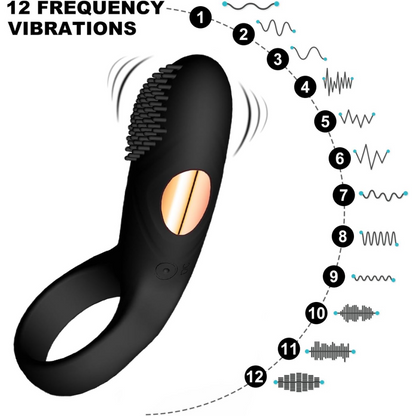 Sirius - anillo vibrador estimulador multivelocidad