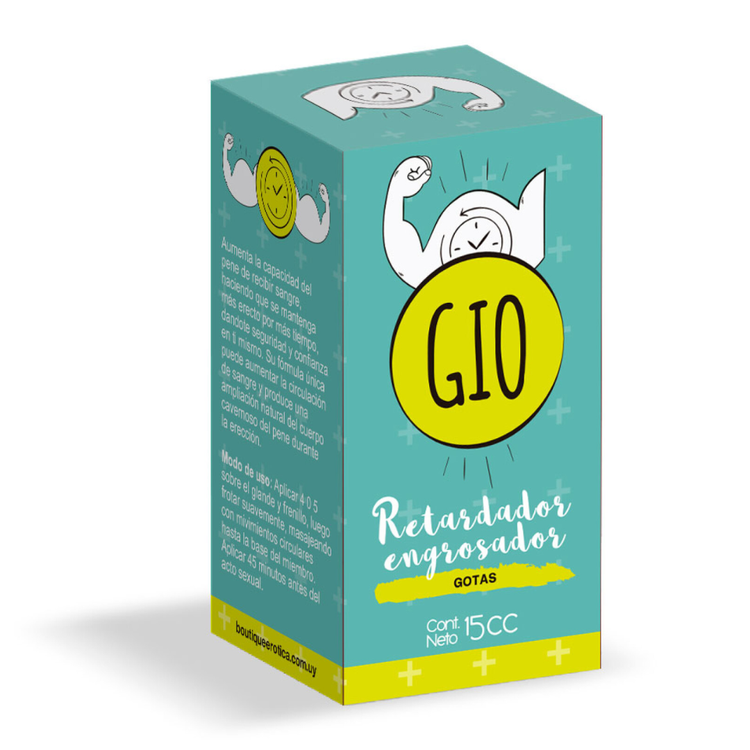 Gio - fortificador retardador engrosador de erección