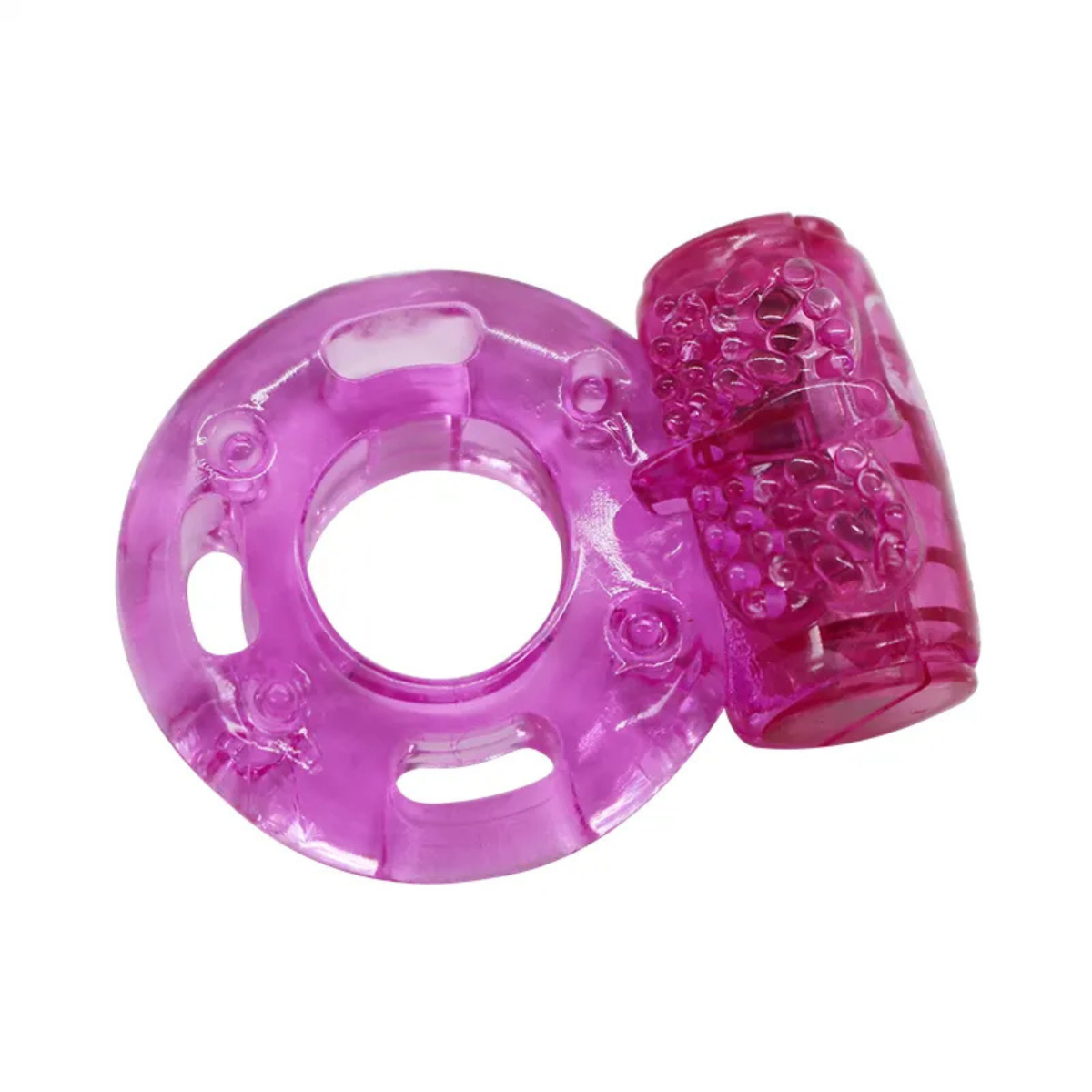 Anillo Para Pene con Vibrador - Silicona Retraso Eyaculación (Copy)