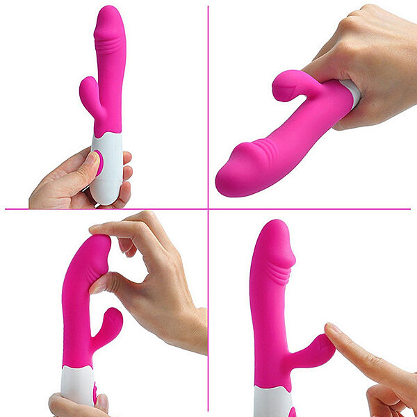 Dildo De Silicona A Bateria 20cms