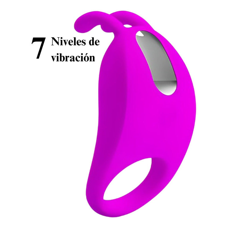 Anillo Pene Estimulador Y Vibrador Rabbit 7 Velocidades