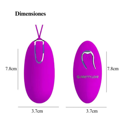 Bala Vibradora 12 Velocidades Inalámbrico Impermeable Usb