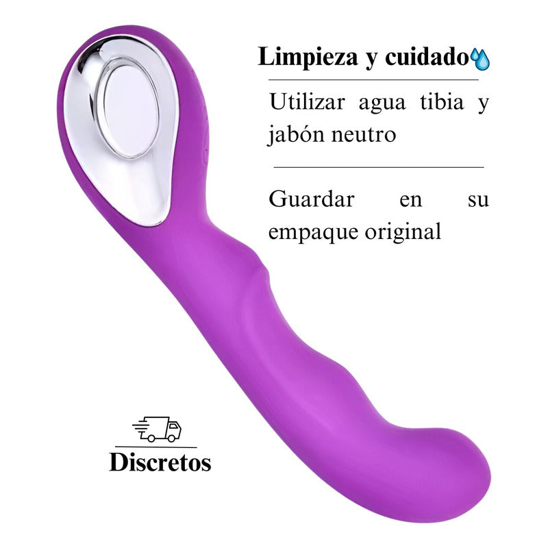 Vibrador Orfeo Conexión Usb Y 10 Frecuencias De Vibración