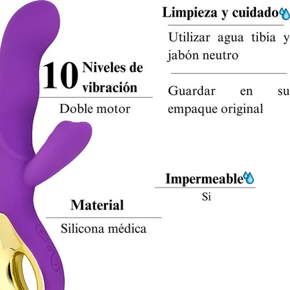 Dildo Consolador Pene Vibrador Estimulador Clitoris Punto G