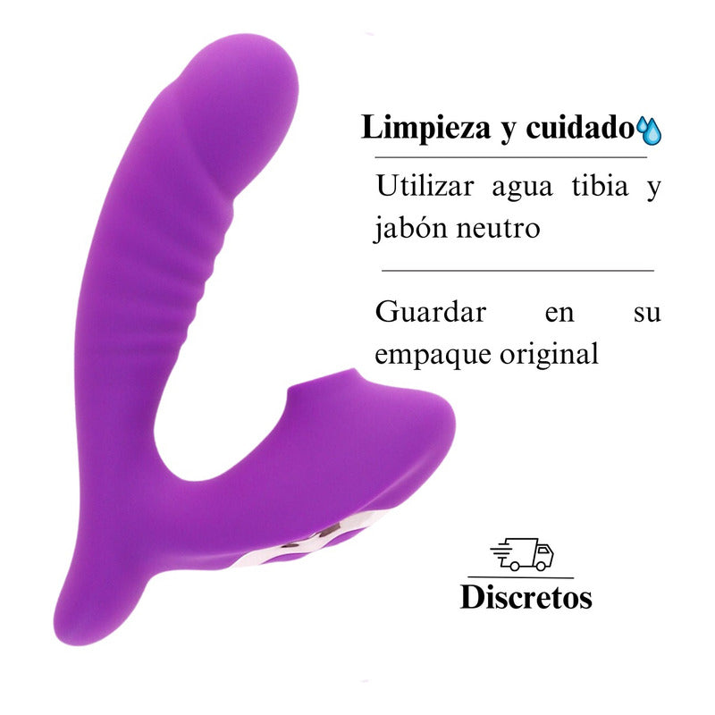 Succionador Vibrador Vision Usb 10 Frecuencias De Vibración