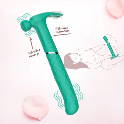 Vibrador Consolador Martillo Multifunción Recargable Usb