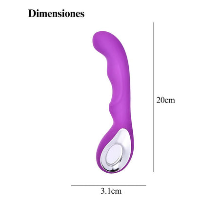 Vibrador Orfeo Conexión Usb Y 10 Frecuencias De Vibración