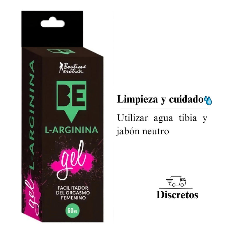 Gel Lubricante Para Facilitar Orgasmos Femeninos L-arginina