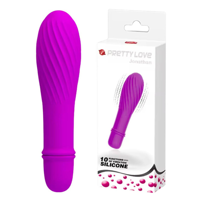 Consolador Vibrador Bala 10 Velocidades Impermeable