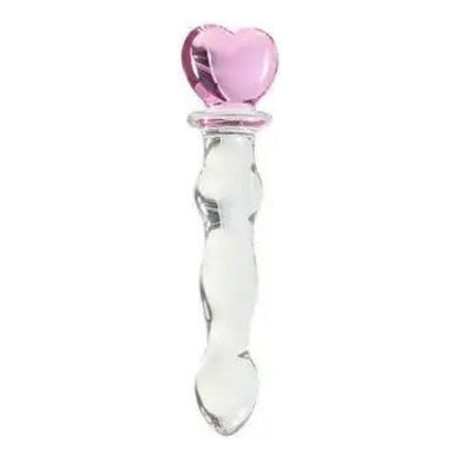 Dildo Consolador Plug Escalonado de Cristal Vidrio