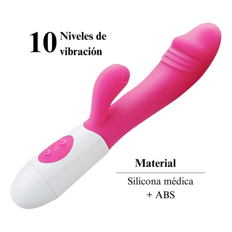 Dildo Vibrador Estimulador Punto G Conexión Usb