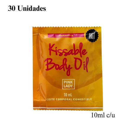 Lubricante Aceite Intimo Comestible Caja X 30 Unidades