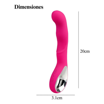 Vibrador Orfeo Conexión Usb Y 10 Frecuencias De Vibración