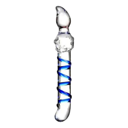 Dildo Consolador Plug Escalonado de Cristal Vidrio