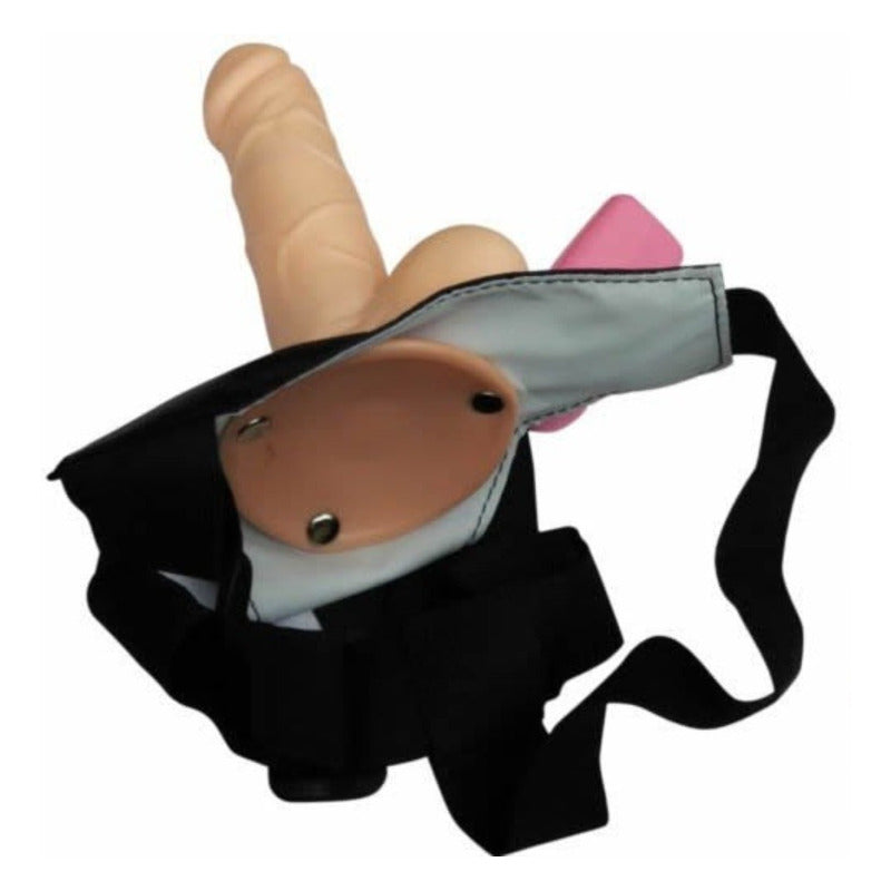 Arnés Correa Cinto + Vibrador Consolador Con Control