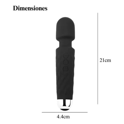 Vibrador Luxery Con Conexión Usb 20 Frecuencias De Vibración