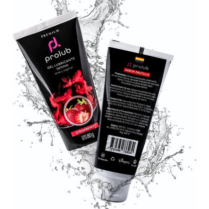 Gel Lubricante Agua Frutilla