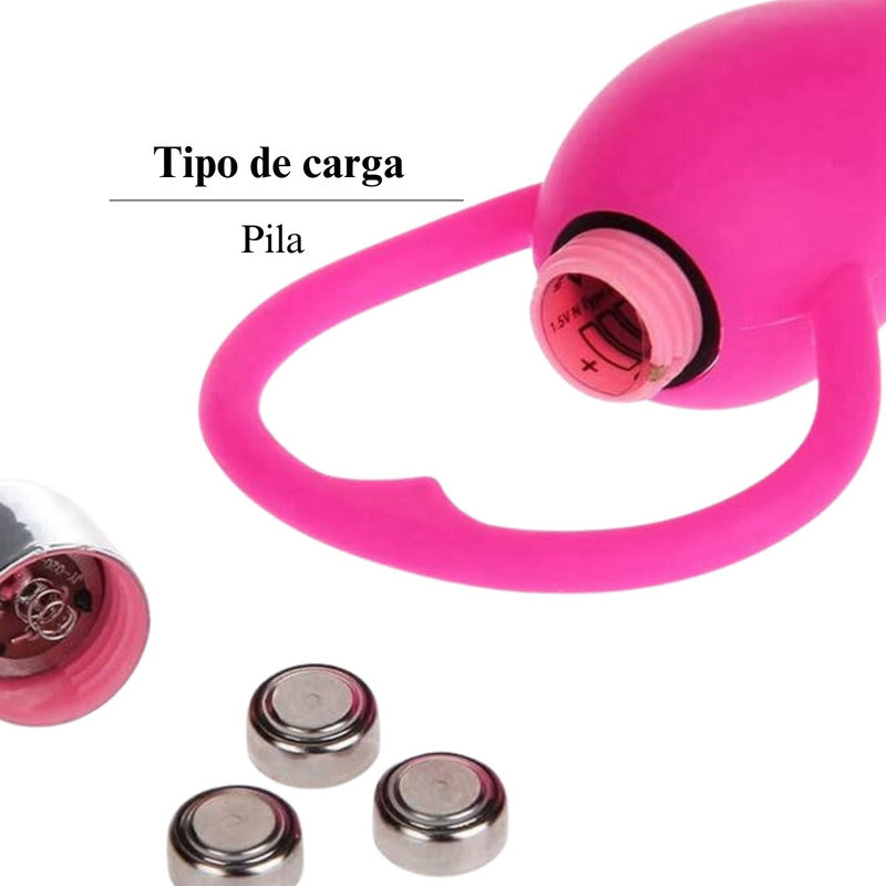 Consolador Anal Vaginal Vibrador 10 Velocidades Plug + Pilas