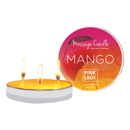 Vela Aceite Para Masajes Tibios Corporal De Mango Vegano