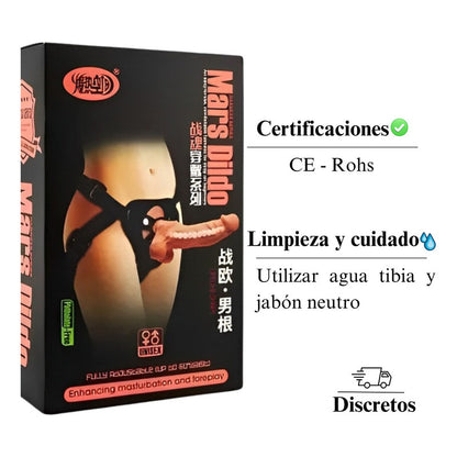 Dildo Con Arnes Correa Mars Dildo Harness 19 Cm