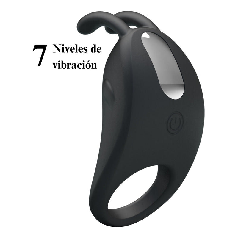 Anillo Pene Estimulador Y Vibrador Rabbit 7 Velocidades