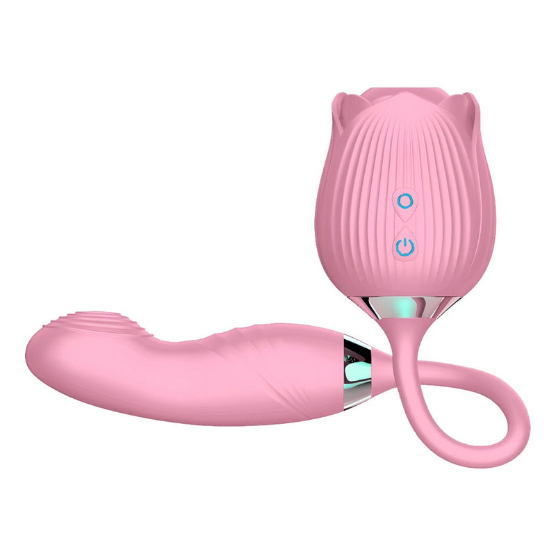 Vibrador Succionador Intimate Rose Conexión Usb