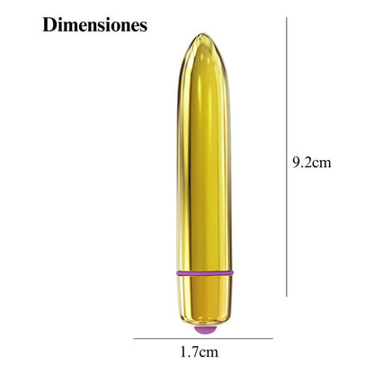 Bala Vibradora Consolador 10 Velocidades Estimulador Vaginal