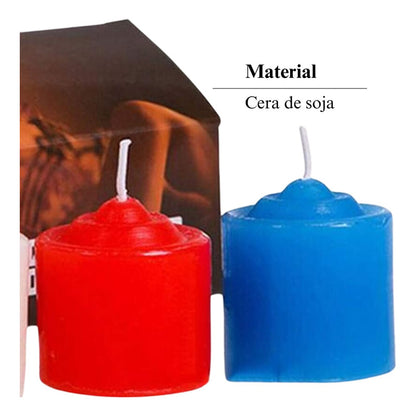 Velas Sensuales Calientes Cera De Baja Temperatura 3u