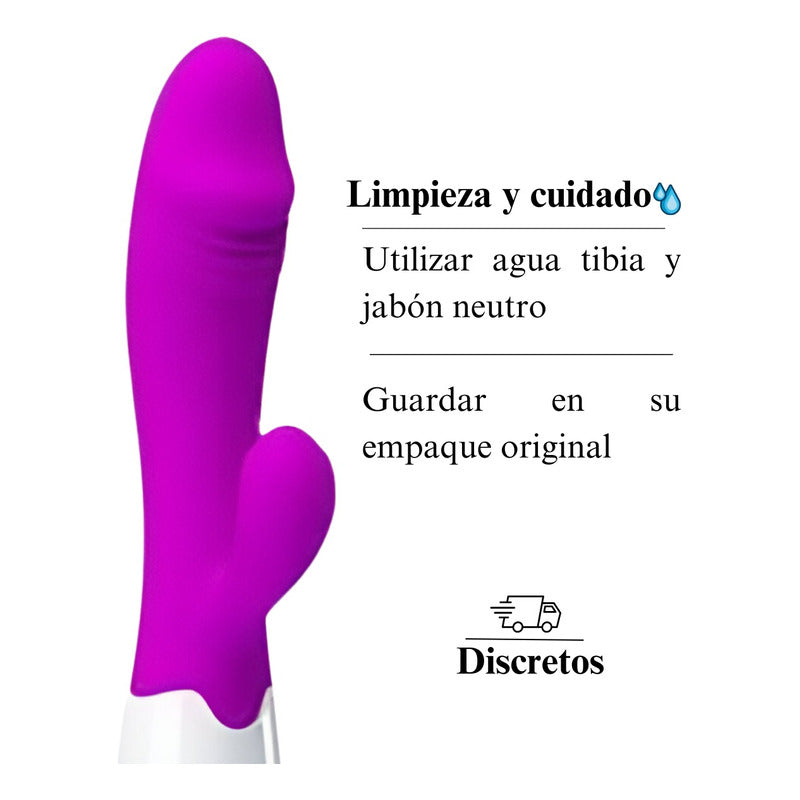 Dildo Vibrador Estimulador Punto G Conexión Usb