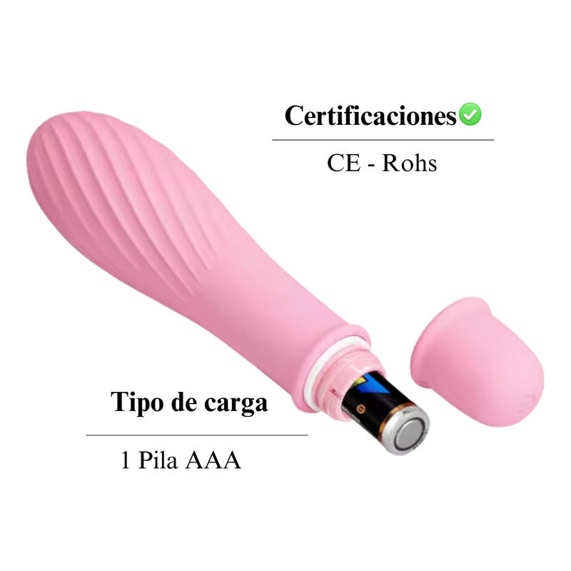 Consolador Vibrador Bala 10 Velocidades Impermeable