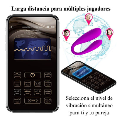 Vibrador Con Bluetooth Pretty Love August Recargable App