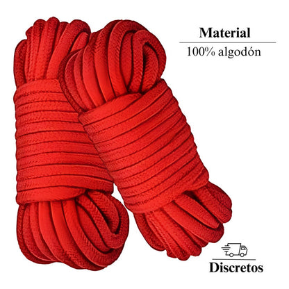 Cuerda Correa De Bondage Restricción Fetiche Bdsm Shibari