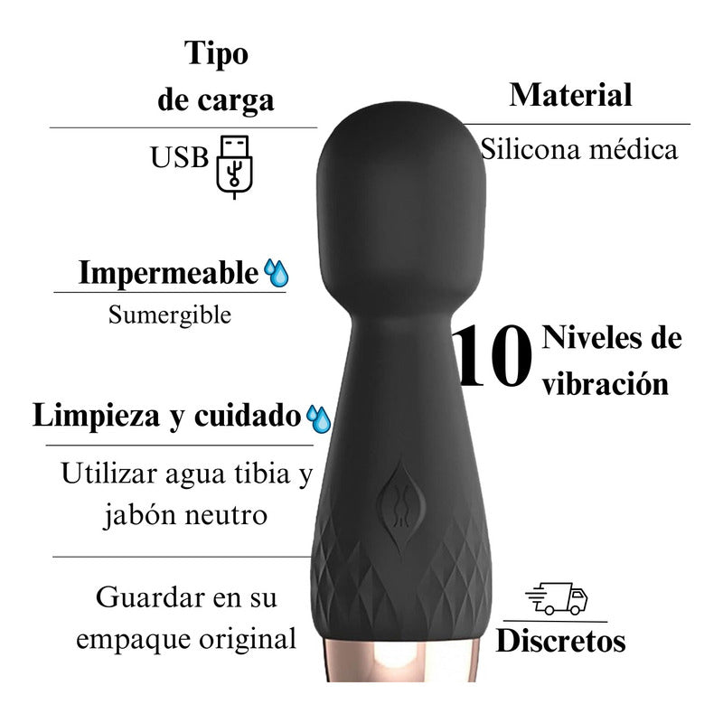 Vibrador Fancy Conexión Usb Y 10 Frecuencias De Vibración