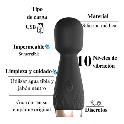 Vibrador Fancy Conexión Usb Y 10 Frecuencias De Vibración