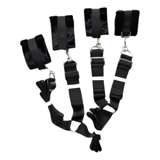 Set Bondage Restricción Grilletes Cama Bdsm