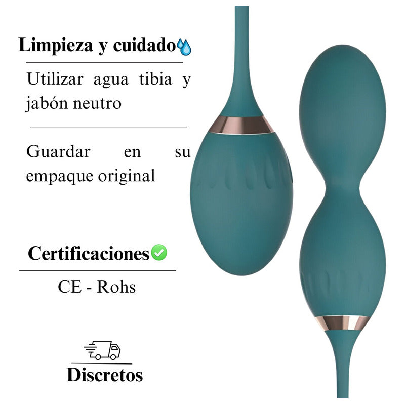 Set Bolas Kegel Simple Y Doble 2 Piezas.