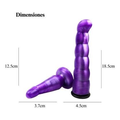 Arnes Sujetador Consolador Doble Penetracion Dildo 18,5 Cm