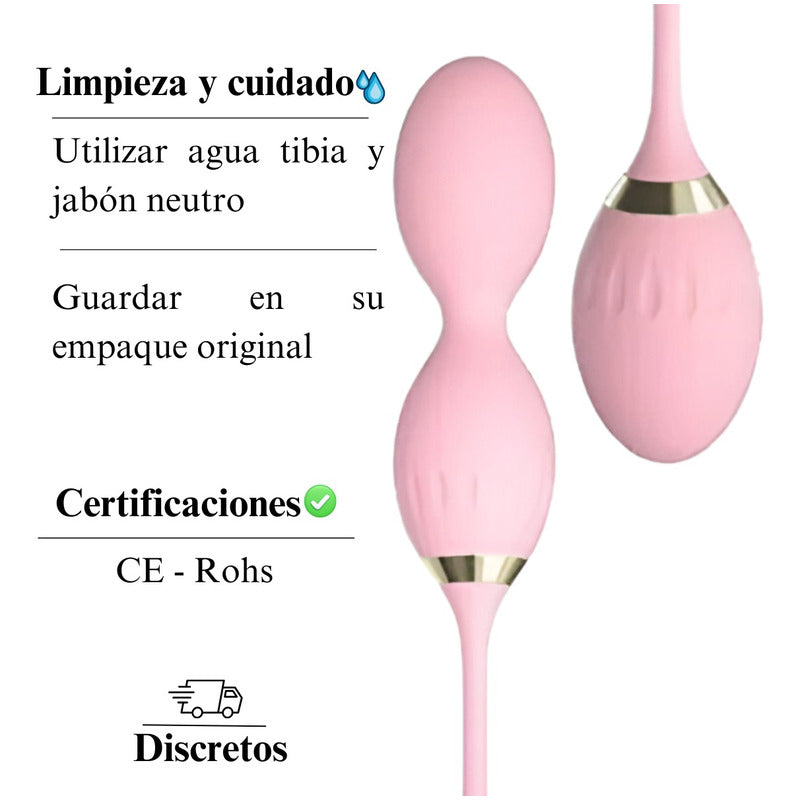 Set Bolas Kegel Simple Y Doble 2 Piezas.