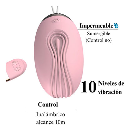 Vibrador Mini Lover Con Control Remoto 10m Conexión Usb