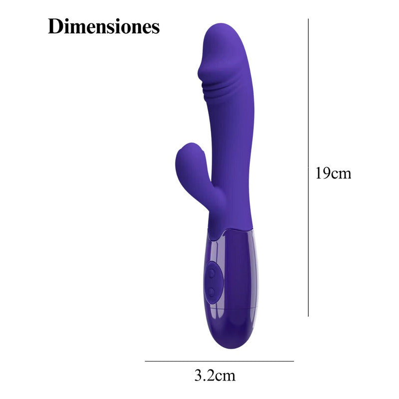 Vibrador Consolar Rabbit Placer Doble Clítoris Y Punto G