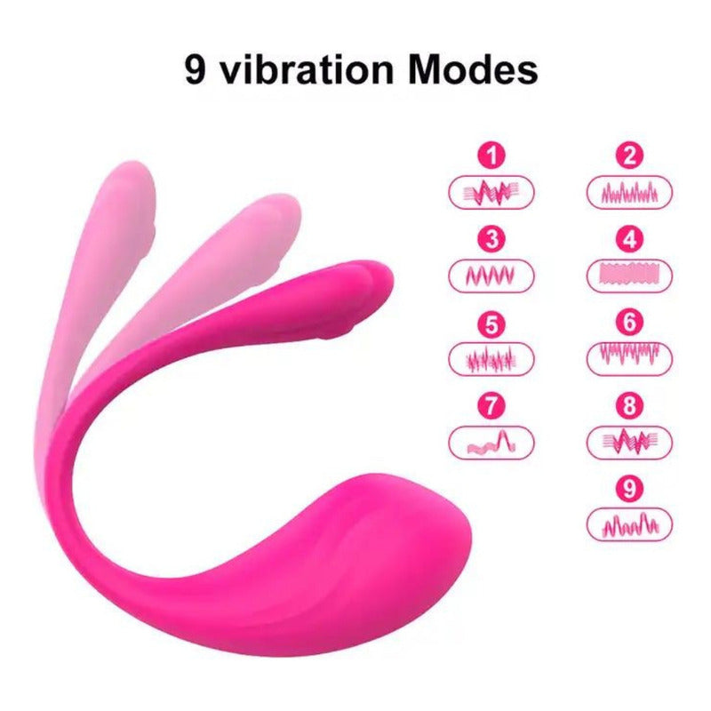 Consolador Vibrador Clítoris Bluetooth Control App Punto G