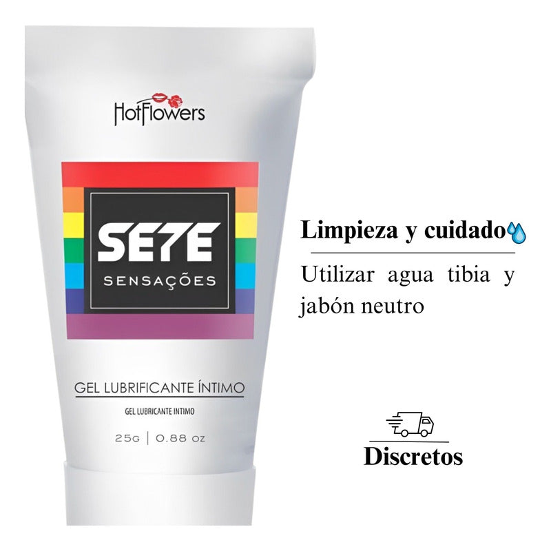 Gel Lubricante Intimo Siete Sensaciones Dilata Estimula