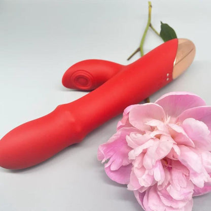 Vibrador Consolador Estimulador Clítoris 10 Vibraciones 3en1