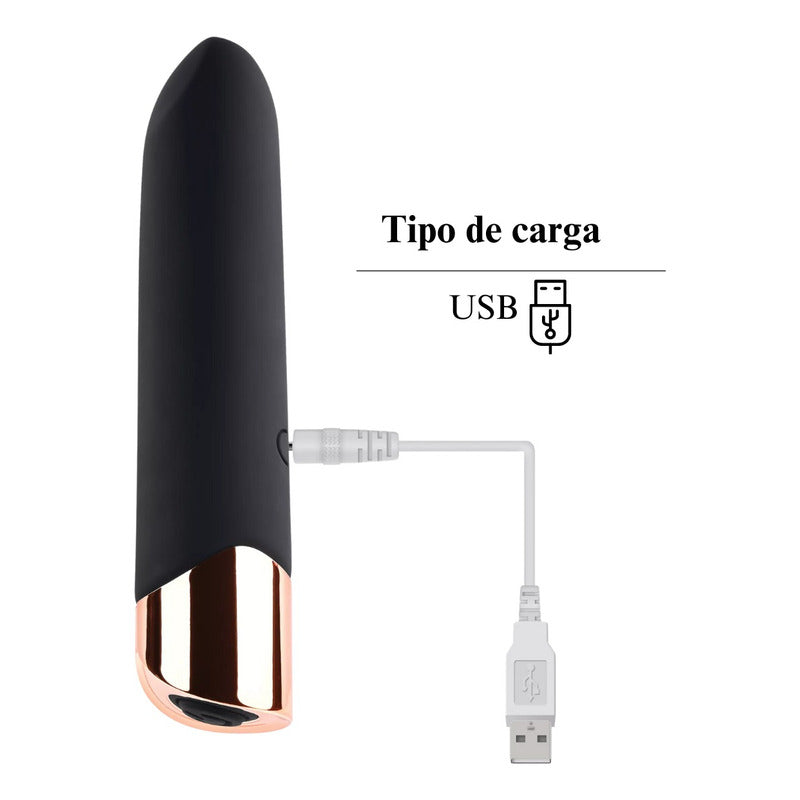 Bala Vibradora 7 Velocidades Estimulador Vaginal Anal Usb