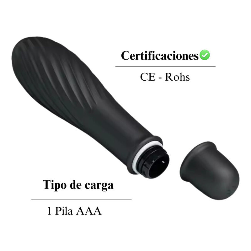 Consolador Vibrador Bala 10 Velocidades Impermeable