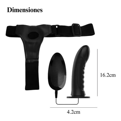 Arnés Estimulador Funda Pene Extensor Multivelocidad Control