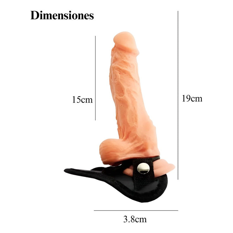 Dildo Con Arnes Correa Mars Dildo Harness 19 Cm