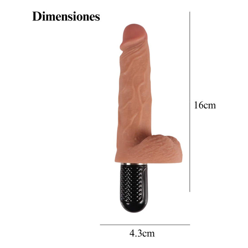 Consolador Vibrador De Mano Dildo Pene 10 Velocidades