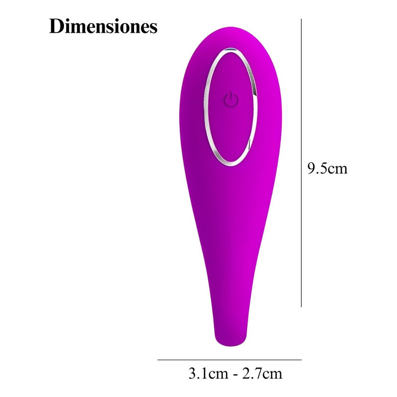 Vibrador Con Bluetooth Pretty Love August Recargable App